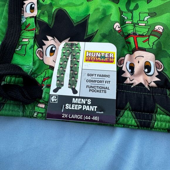 Hunter X Hunter Men's Allover Print Sleep Pants, XXL 44-46 - Picture 3 of 3